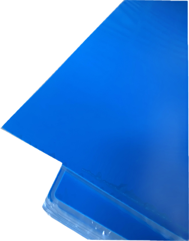 DUKE Brand Factory Wholesale Mavi Renkli Akrilik Yaprak PMMA Perspex Plexiglass Reklam İçin