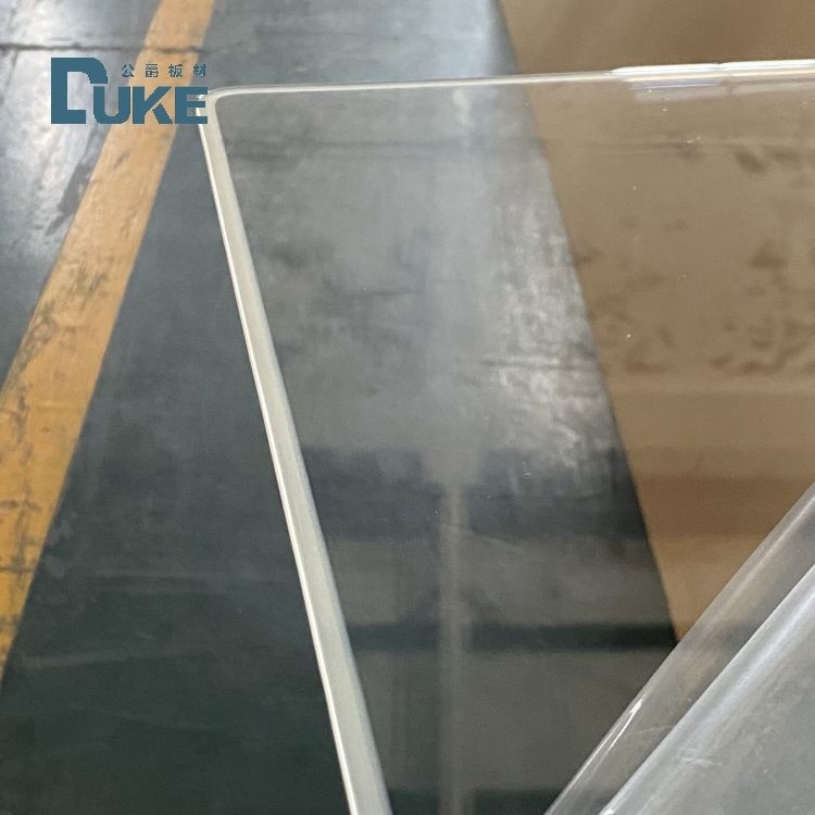 Gıda sınıfı renkli özel düz 1220x2440mm 4mm dökme akrilik yaprak ekran kutusu