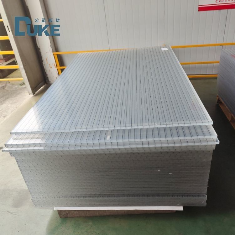 100% Saf Ham Madde Döküm Akrilik Levha 5mm ila 20mm Kalınlık Dayanıklı Panel Dış Mekan Ses Bariyeri / Gürültü Bariyeri İçin