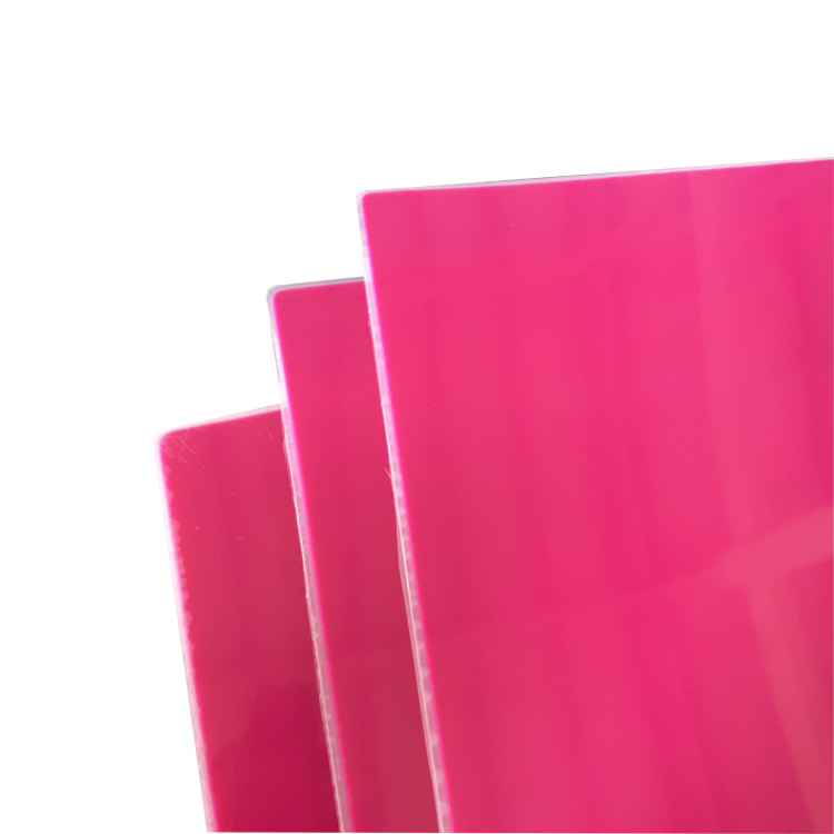 Dışarıda İçeride Renkli Akrilik Yaprak Pmma Plexiglass Perspex Board 5mm 8mm 10mm