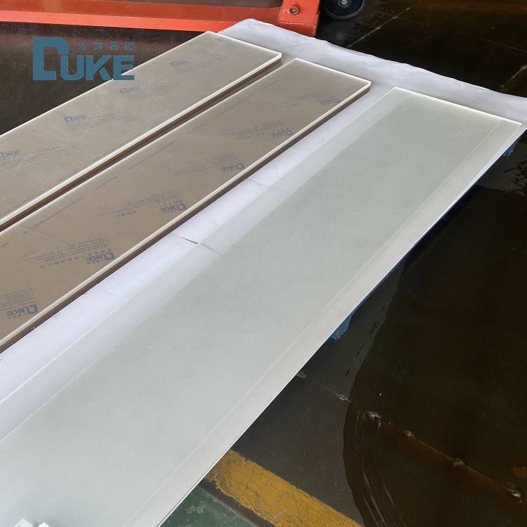 Anti Sararma Özel Açık Akrilik Yaprak Kalın PMMA Panel Dış Pencere için CNC Kesme 10mm