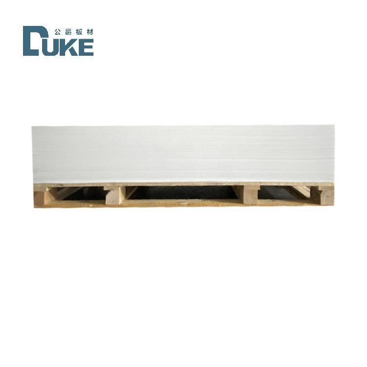 DUKE Sağlık sınıfı Anti-Mold 3mm Beyaz PMMA Banyo Özel döküm akrilik levha PE 5mm 8mm Özel kesim hizmeti