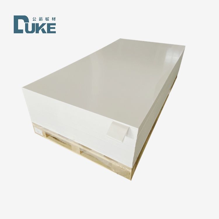 DUKE Sanitary Grade Anti-Mold Cast Acrylic Sheet 3mm Banyo için Beyaz PMMA Özelleştirilebilir Kesim Servisi