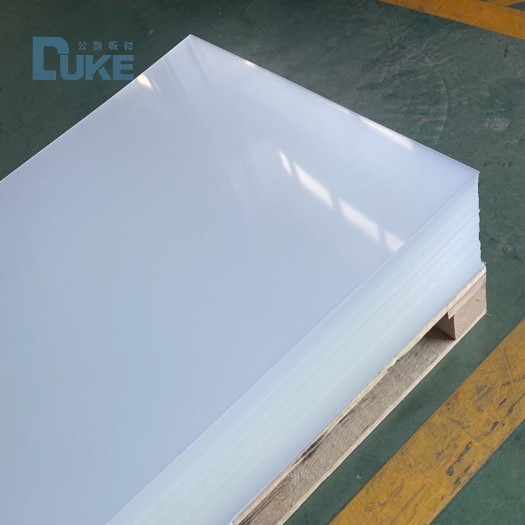 Gıda sınıfı renkli özel düz 1220x2440mm 4mm dökme akrilik yaprak ekran kutusu