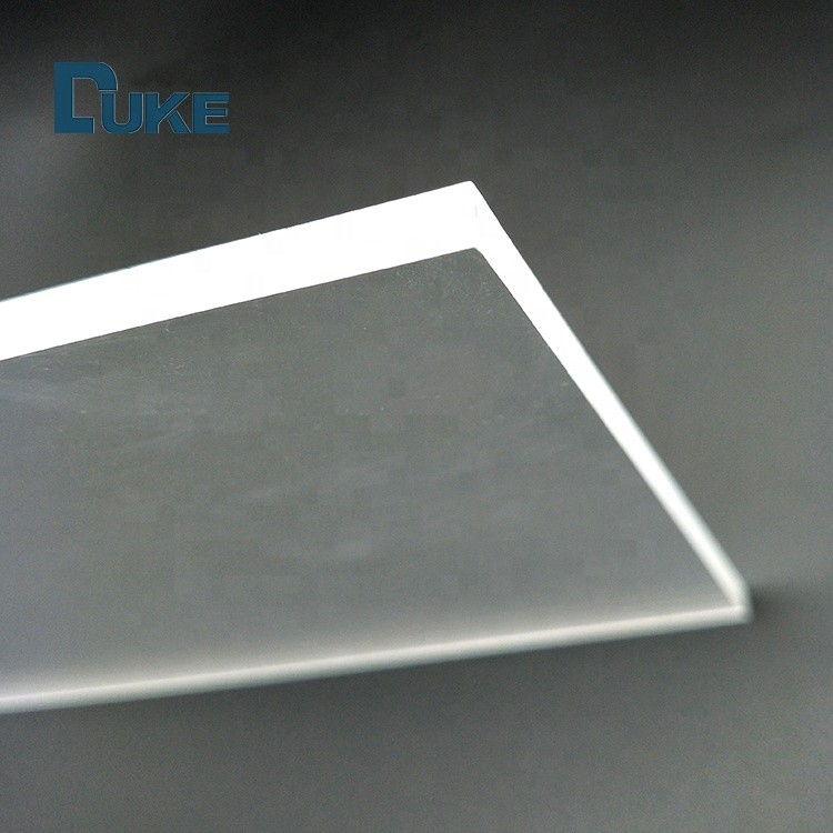 Tekdüze Işık Akışkanlığı Nano LGP Edge Lit Yumuşak Yüzey Açık Akrilik Işık Rehberi Tablosu