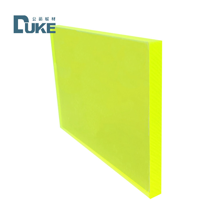 DUKE 8ft X 4ft 3mm 15mm kalınlığı Şeffaf Şeffaf Katı Renkli Akrilik Plastik Yapraklar Plexi Plate