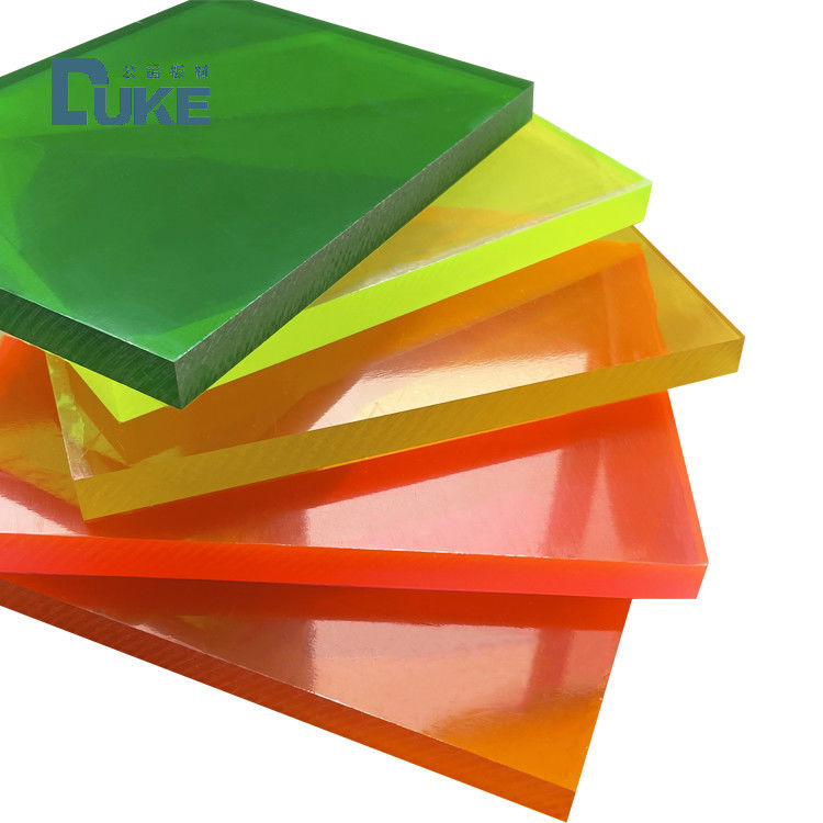 Özel 50mm Döküm PMMA Isıya Dayanıklı Floresan Panel 12mm/10mm/20mm Akrilik Plastik Levhalar Reklam Tabela Dekorasyon Panosu