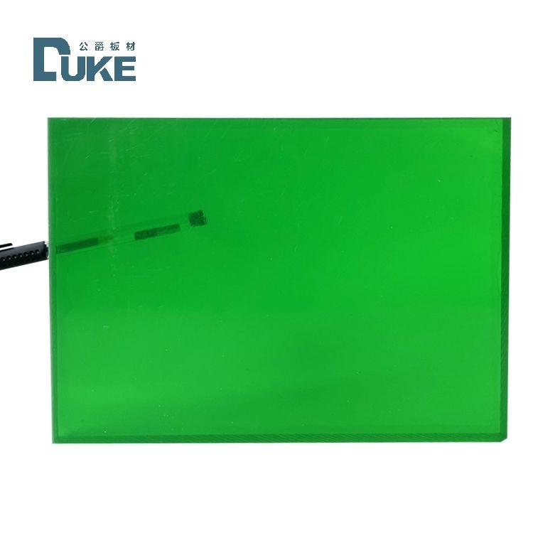 Yarım Şeffaf Plastik Yapraklar 2.8mm Akrilik Karton Lazer Kesim için Renkli Pleksiklas