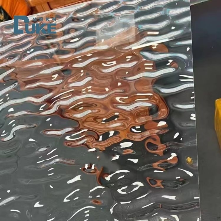 İç dekorasyon için 1220 * 2440mm'lik Reeded Dekoratif Desen Gri Akrilik Perspek Şeması