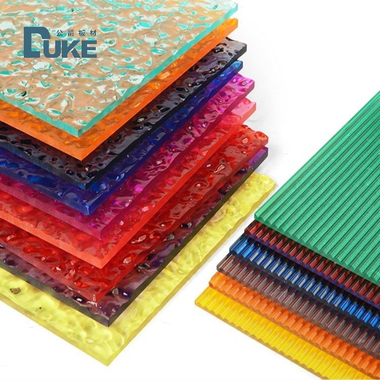 İç dekorasyon için 1220 * 2440mm'lik Reeded Dekoratif Desen Gri Akrilik Perspek Şeması