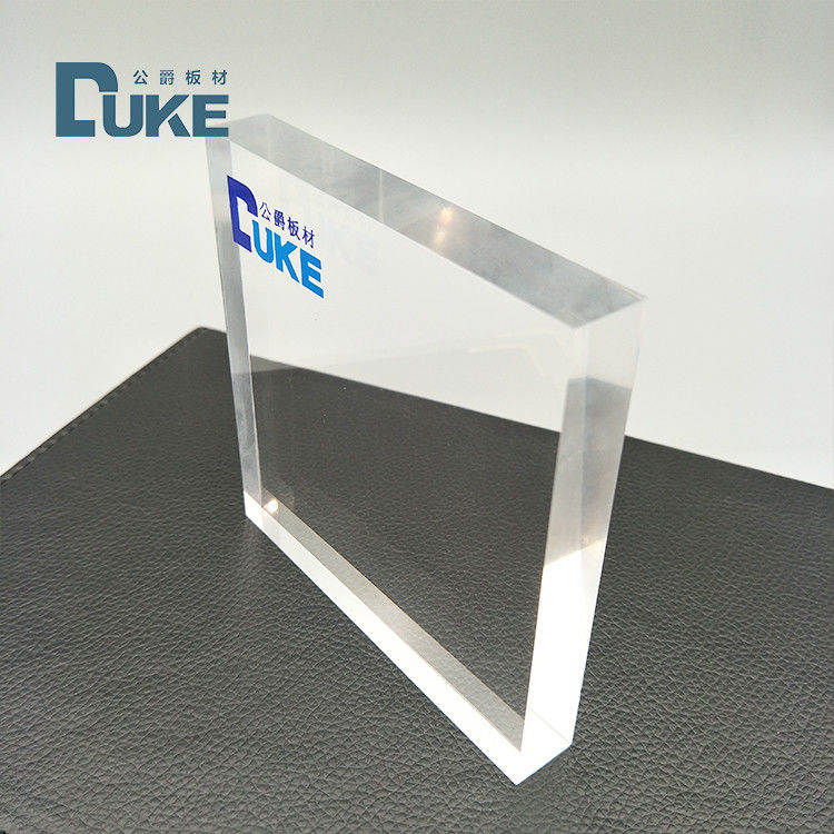 8mm Clear PMMA Cast Acrylic Sheets Heat Resistant Custom Size Laser Cutting UV Printing Engraving Advertising Light
