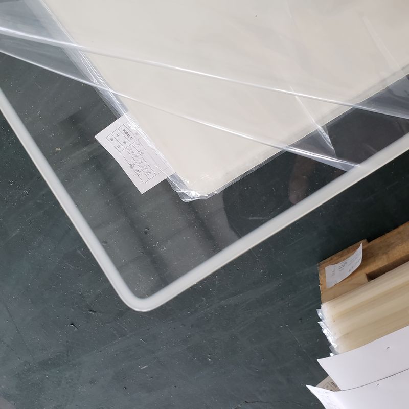 Yüksek Netlik Optik dökme akrilik levha Virgin Mitsubishi MMA 92% Işık iletken Özel kesim