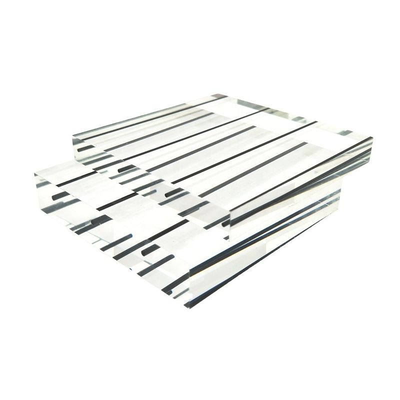 5mm-20mm Virgin MMA dökme akrilik levha     Hava koşullarına dayanıklı akustik panel ses bariyeri çit için