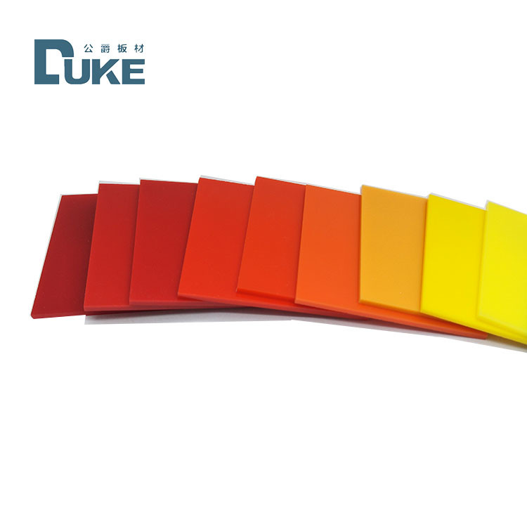 DUKE Renkli 4x8 Plexiglass Tabela Akrilik Yapraklar UV Dirençli