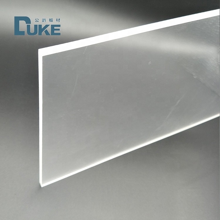 1.8mm 2mm 2.5mm Edge Lit Akrilik Yapraklar LED Işık Rehber Plak Asit Alkali Dirençli