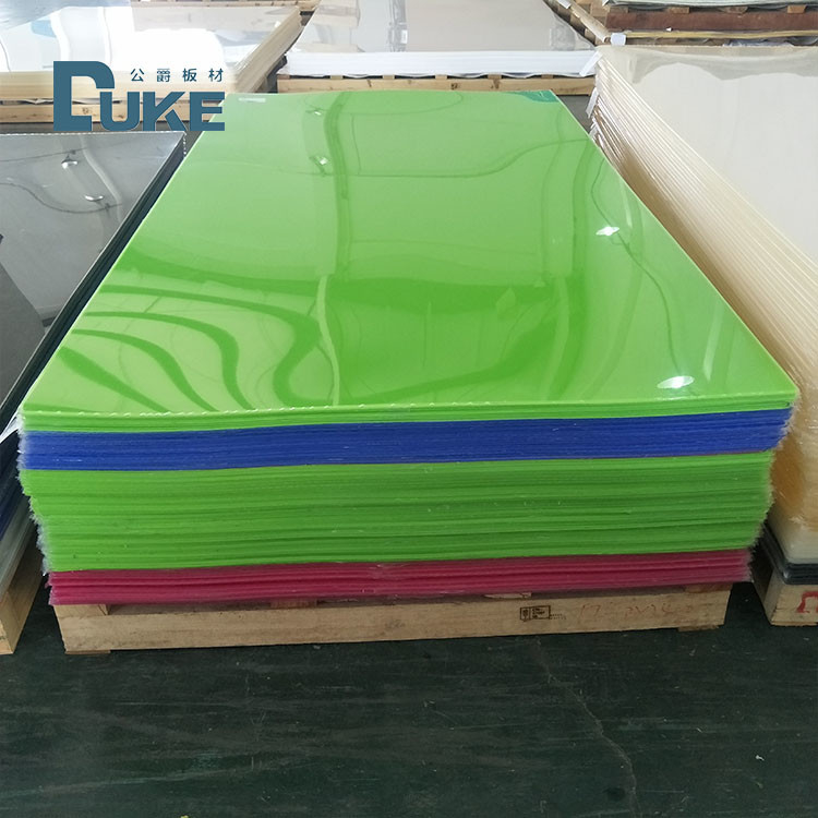 Polimetil metakrilat 5mm renkler Pmma Acrylic Tabak Banyo için
