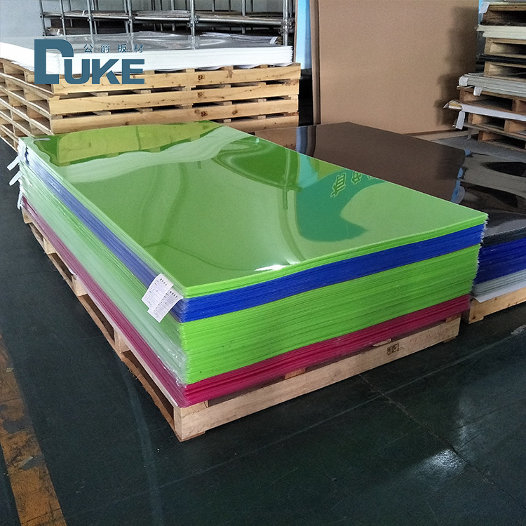 Polimetil metakrilat 5mm renkler Pmma Acrylic Tabak Banyo için