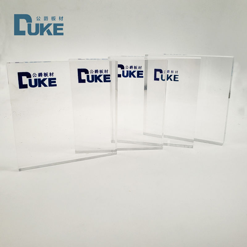 92% High Light Transmission Optical Acrylic Sheet Virgin Mitsubishi MMA Material  Custom Cutting Service for Display