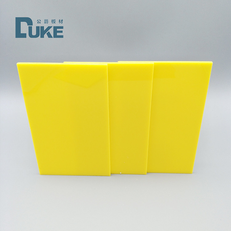 3mm Plexiglass Sarı Renkli Akrilik Plastik Yapı Vakum Formalı