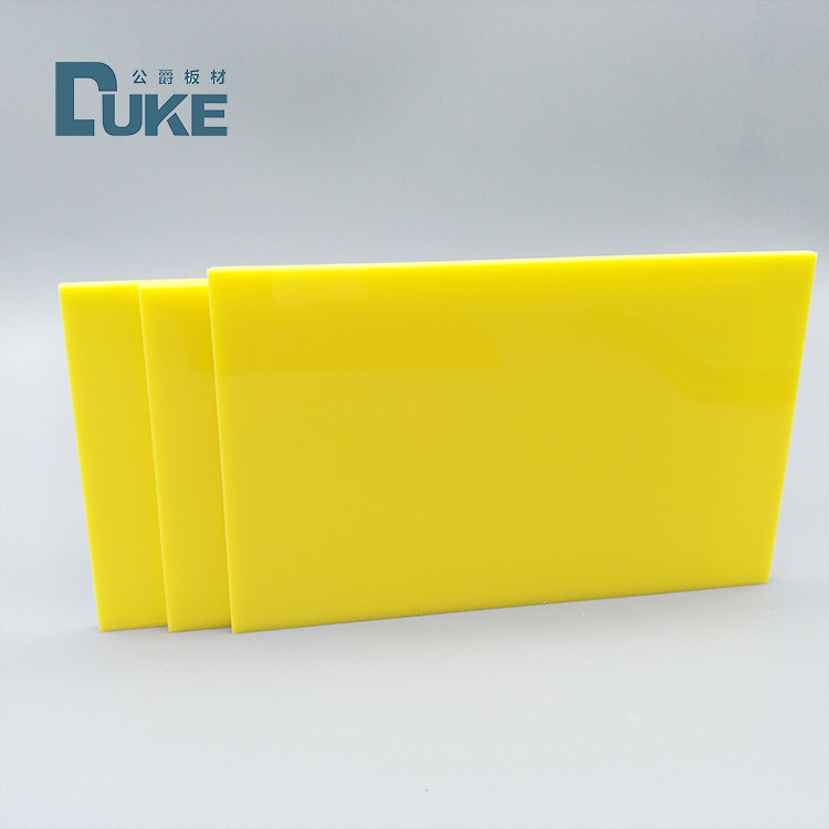 3mm Plexiglass Sarı Renkli Akrilik Plastik Yapı Vakum Formalı