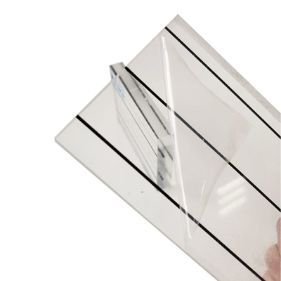 Şeffaf dökme açık akrilik panel sayfa işaret tahtası 3mm 5mm