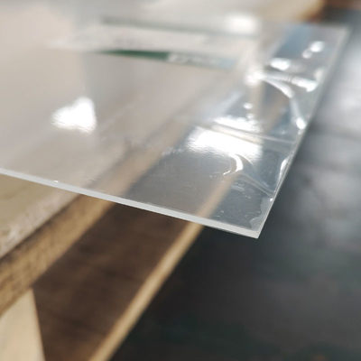 1220*2440mm 3mm 25mm LED ışık tabanı için dökülen açık akrilik levha