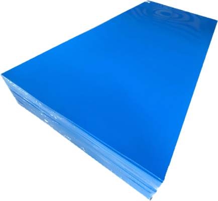 DUKE Brand Factory Wholesale Mavi Renkli Akrilik Yaprak PMMA Perspex Plexiglass Reklam İçin